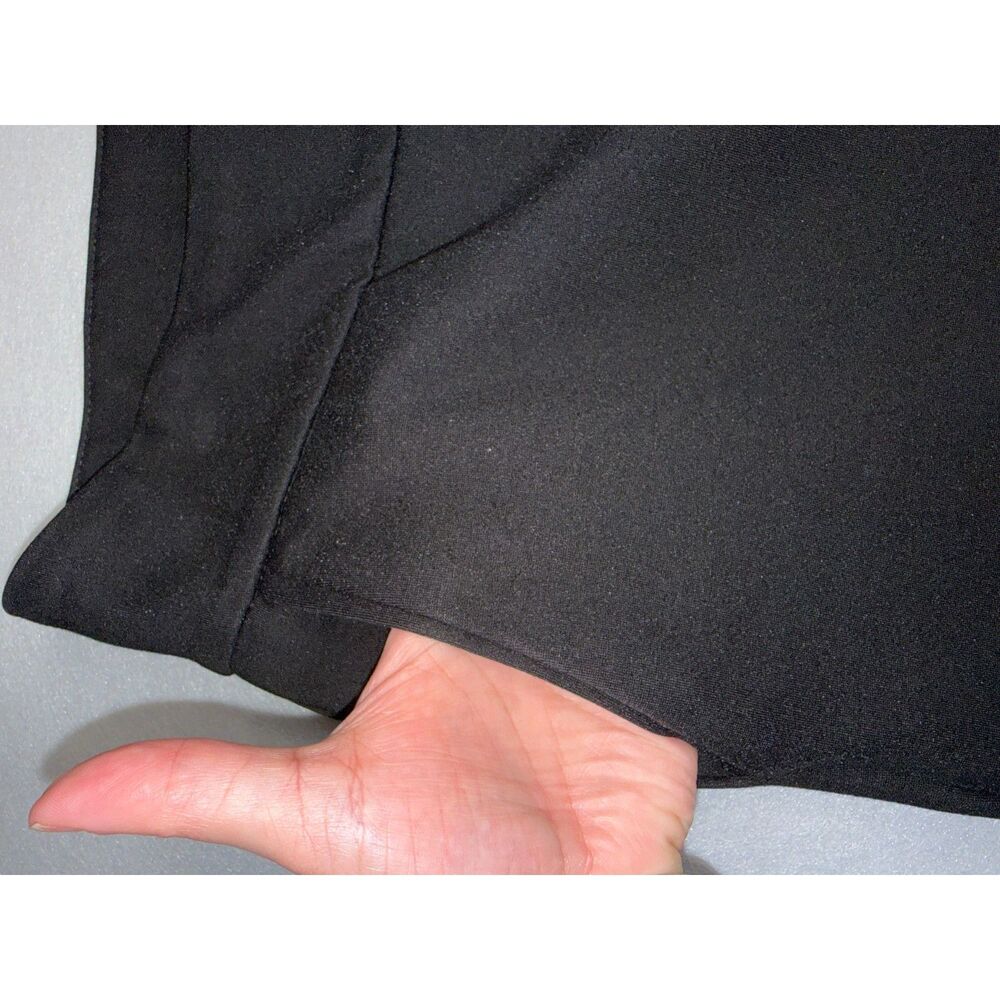 Dalia Women's Petite Black Skinny Leg Dress Pants Size Large - Picture 3 of 10